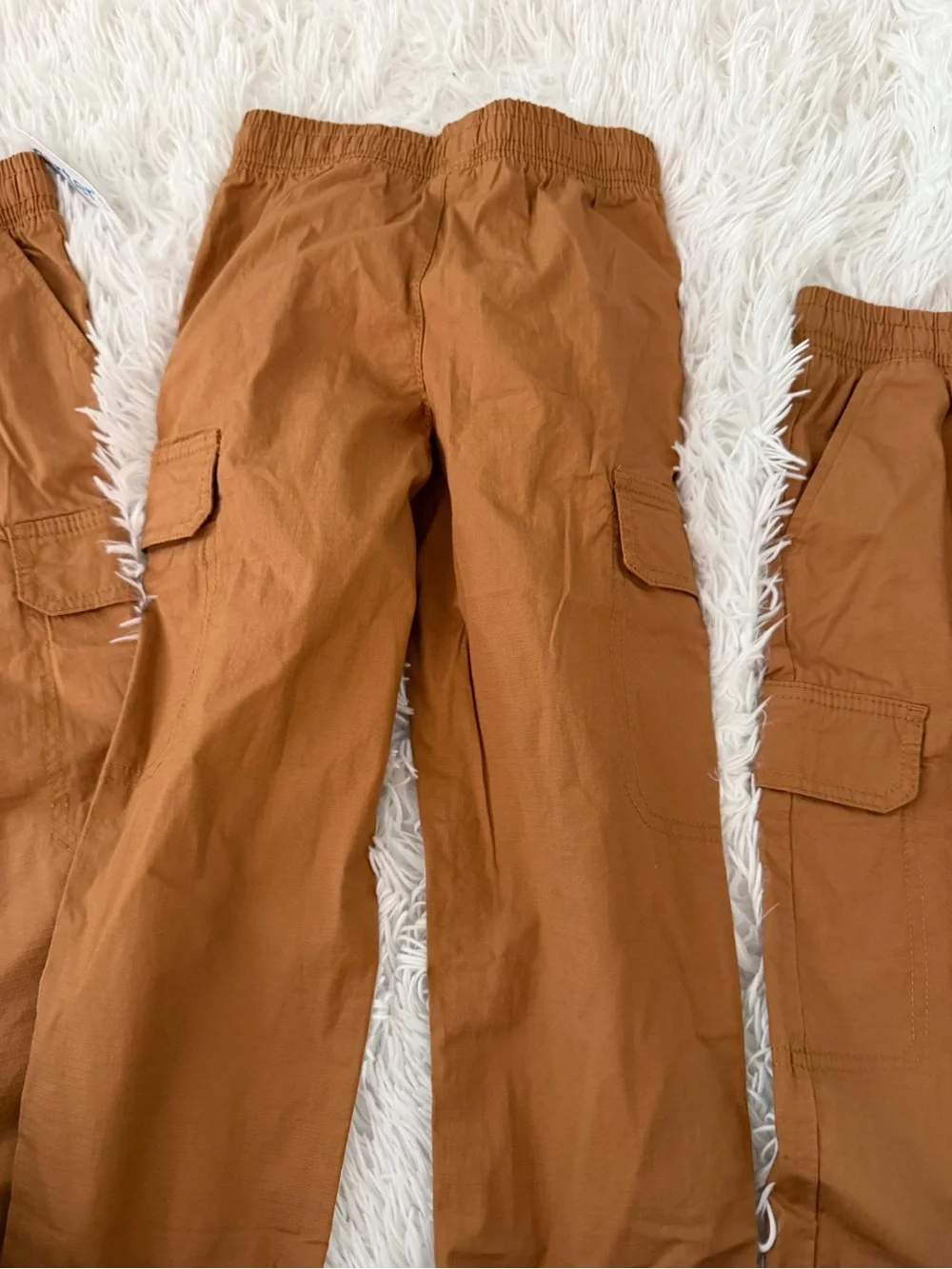 NWT Carter’s Boys 6/6A Brown Cargo Jogger Pants 3-Pack